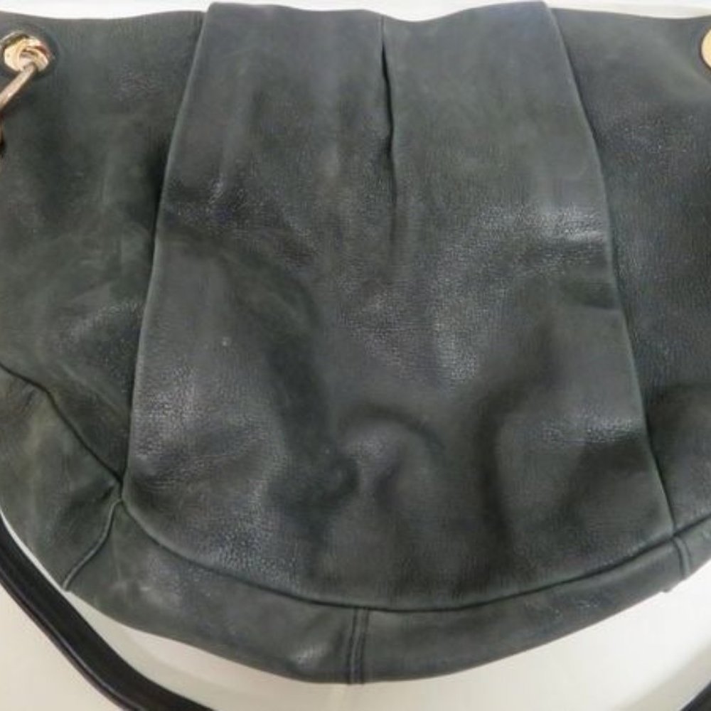 Vince Camuto black leather crossbody purse